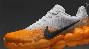 Nike shoe campaign visual