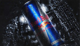 Red Bull can campaign visual